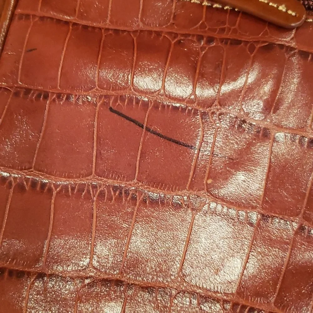 Giani Bernini Brown Stone Crossbody Shoulder Bag